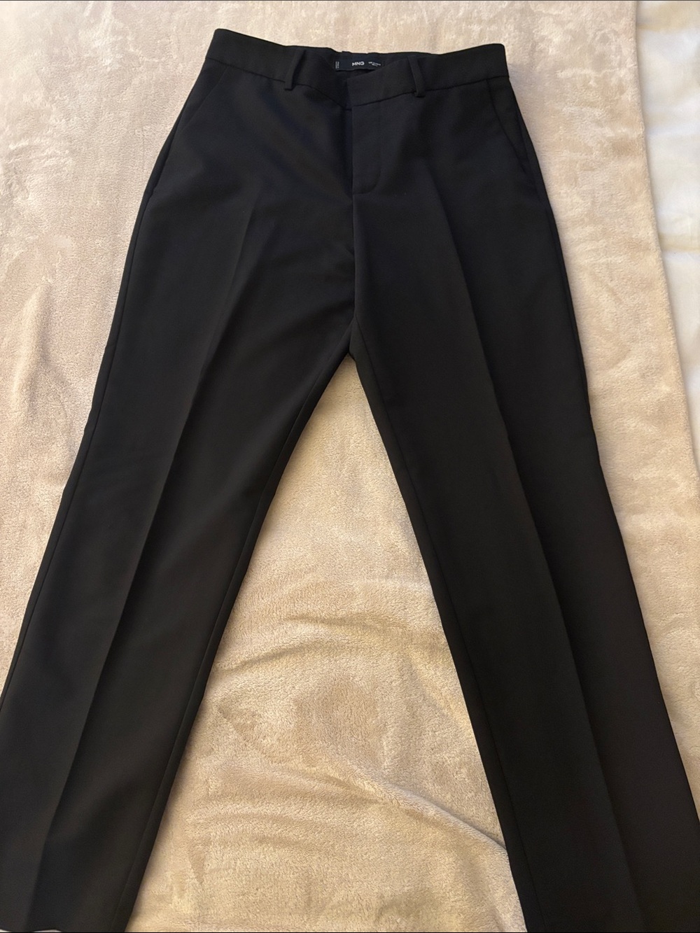 Mango Black Tailored Pants